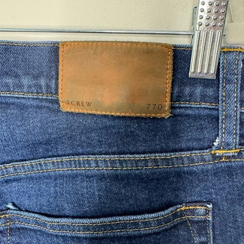 J. Crew‎ 770 Straight Kurabo Japanese fabric jeans
